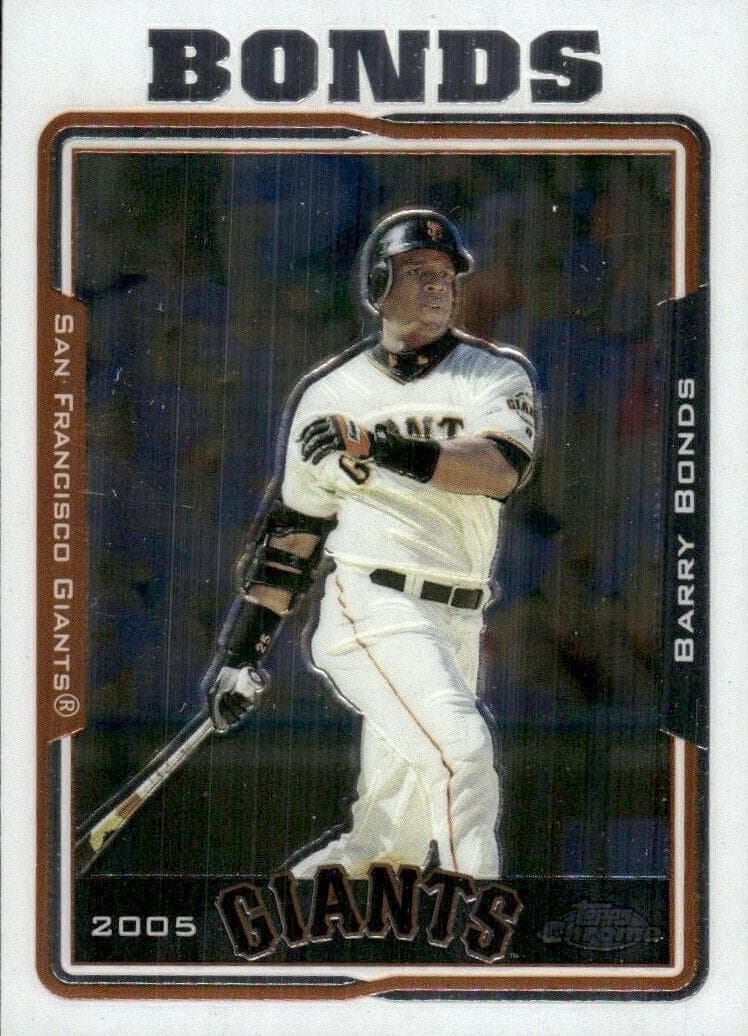 Barry Bonds 2005 topps