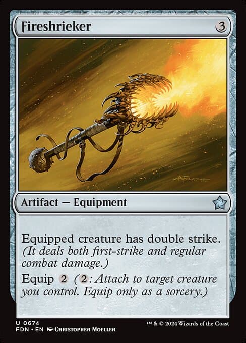 Fireshrieker 2014 Magic: The Gathering Conspiracy