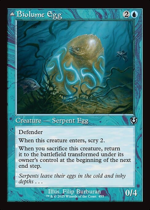 Biolume Egg // Biolume Serpent #455