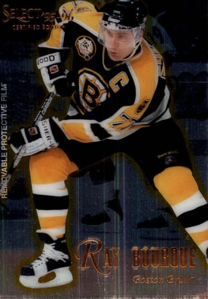 Ray Bourque 1995 panini Select Certified