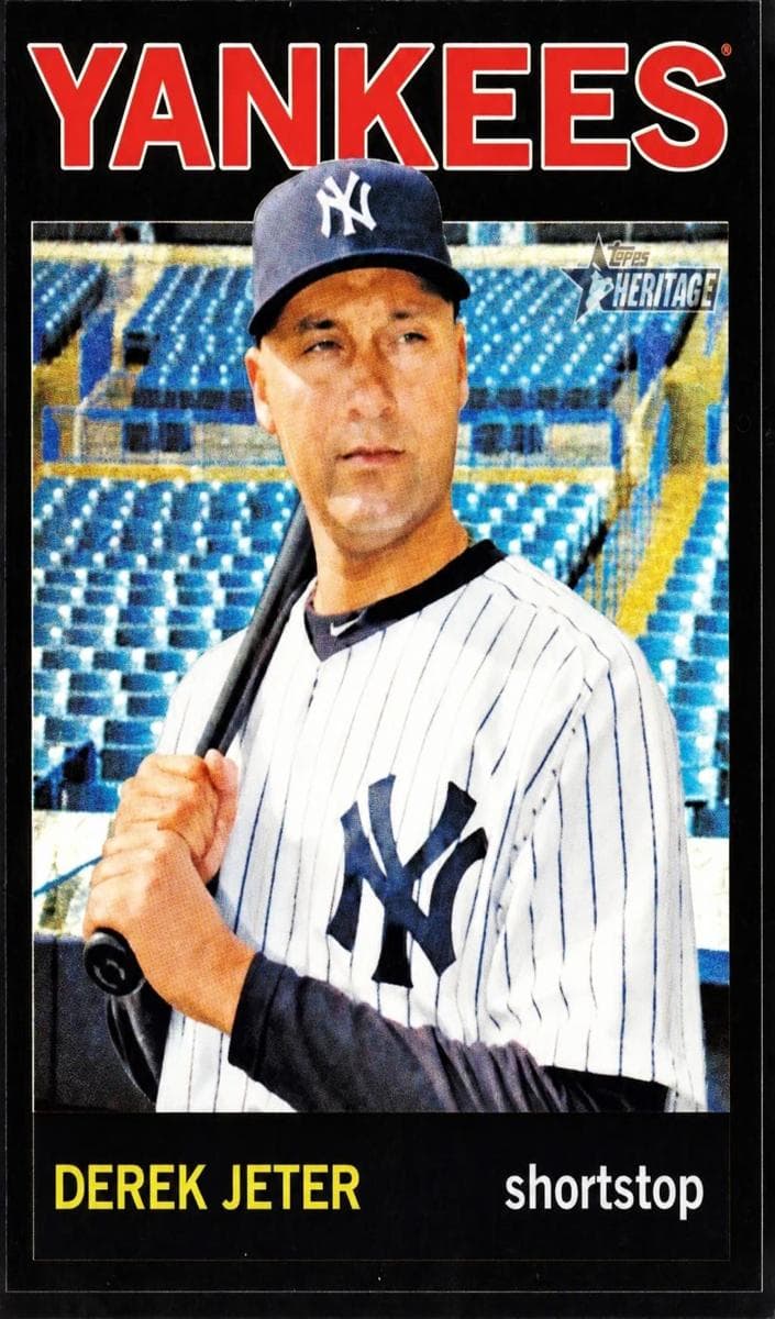 Derek Jeter 2013 topps
