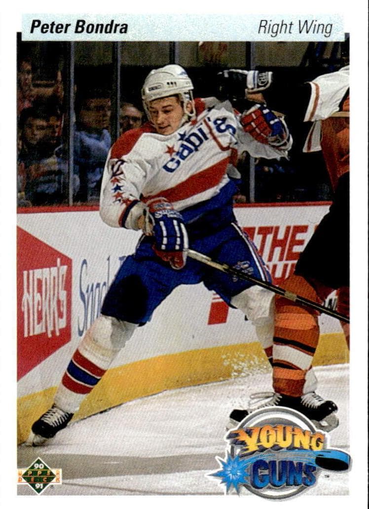 Peter Bondra trading card