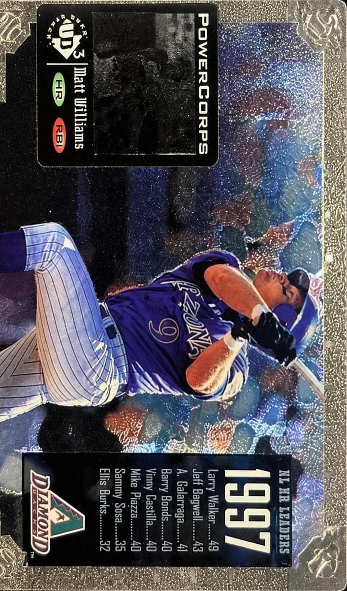 Matt Williams 1998 topps Topps Tek