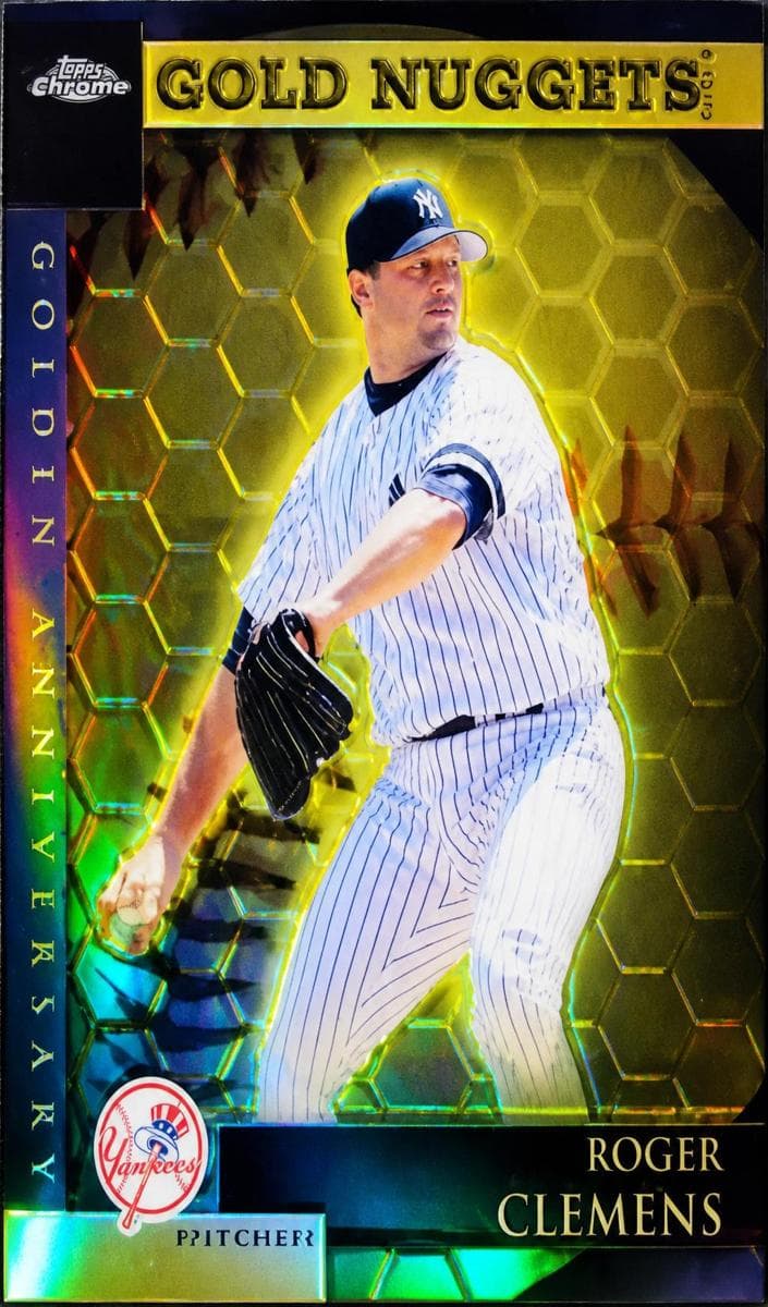 Roger Clemens 2001 topps