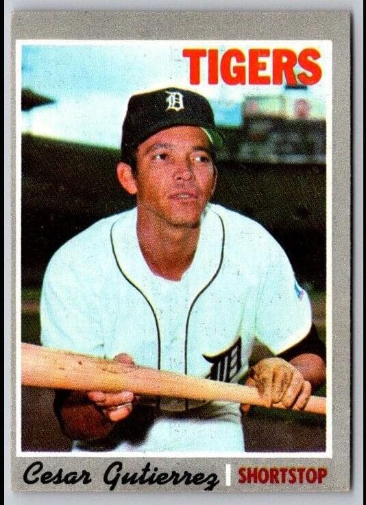 Cesar Gutierrez 1970 topps Topps