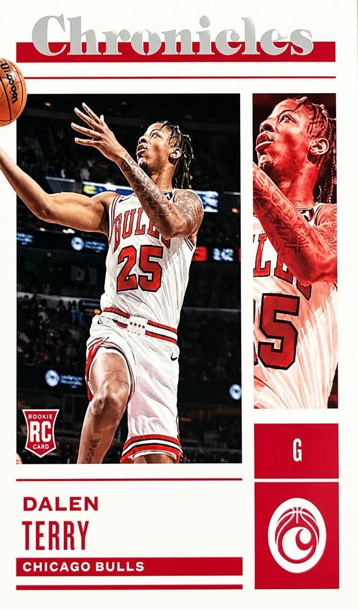 Dalen Terry trading card
