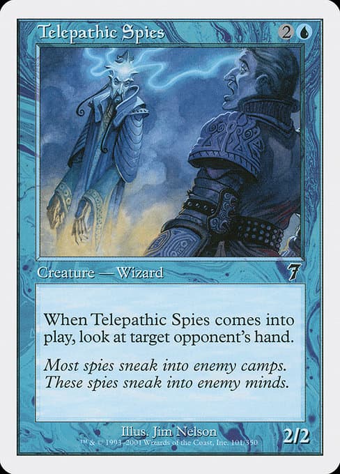 Telepathic Spies 2001 Magic: The Gathering