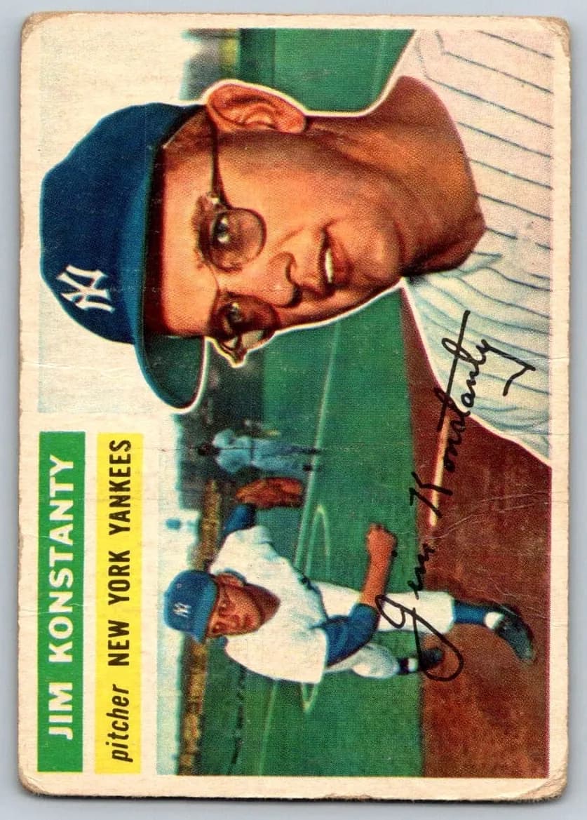 Jim Konstanty 1956 topps Topps