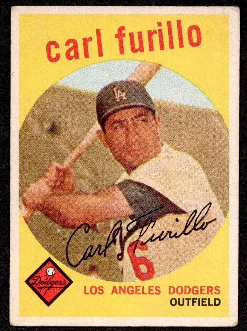 Carl Furillo 1959 topps Topps