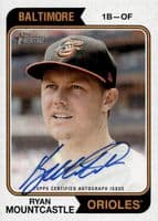 Ryan Mountcastle 2023 topps Topps Heritage