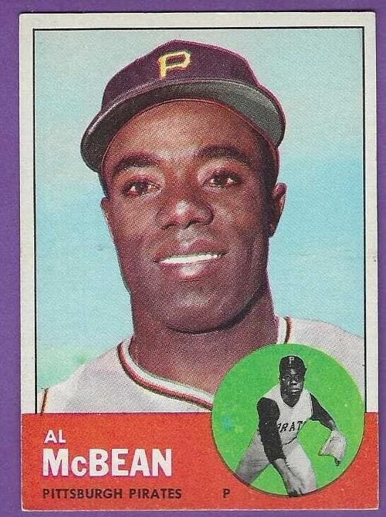 Al McBean 1963 topps Topps