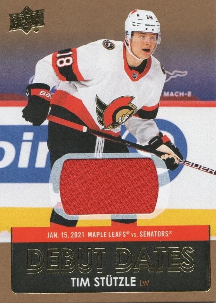 Tim Stutzle 2021 upper-deck Upper Deck