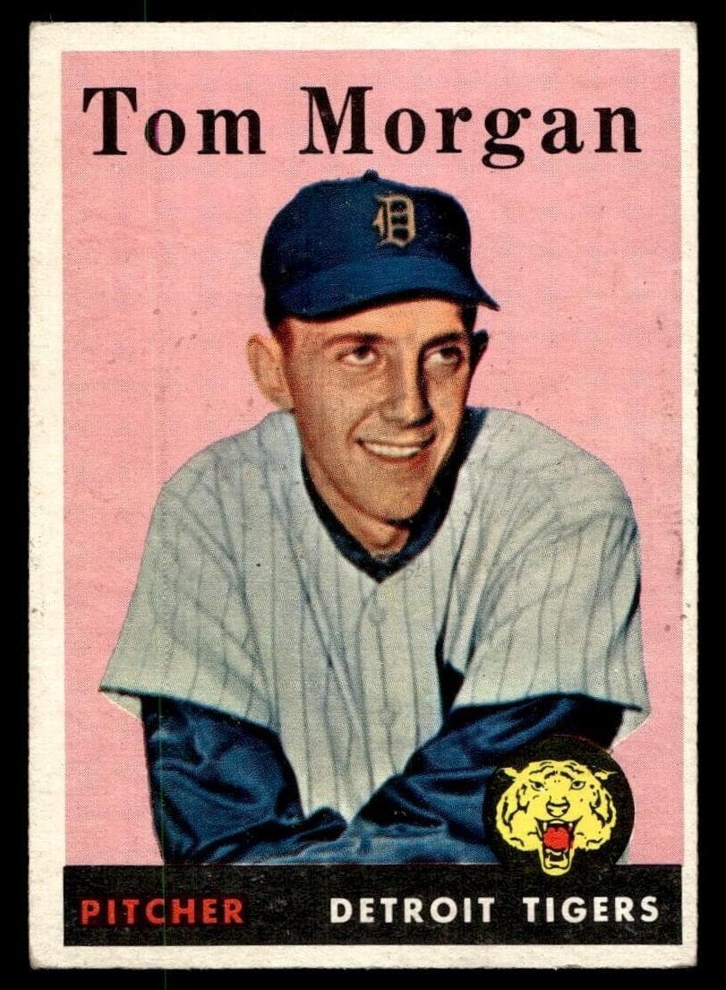 Tom Morgan 1958 topps Topps