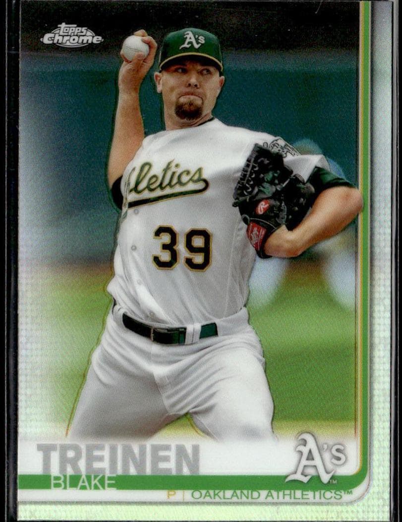 Blake Treinen 2019 topps Topps Chrome