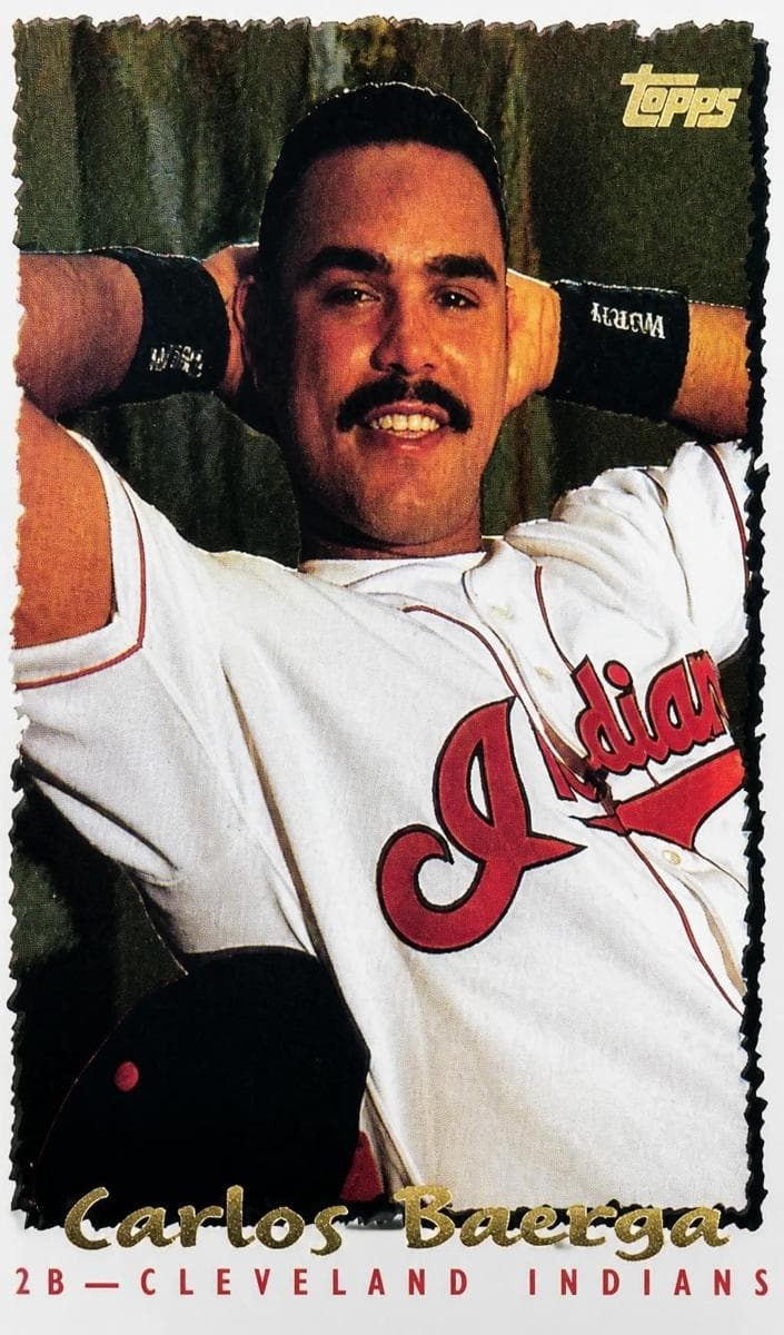 Carlos Baerga 1995 topps Topps