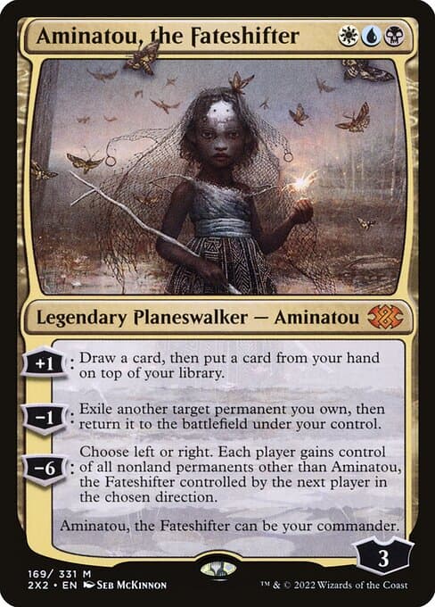 Aminatou, the Fateshifter 2018 Magic: The Gathering