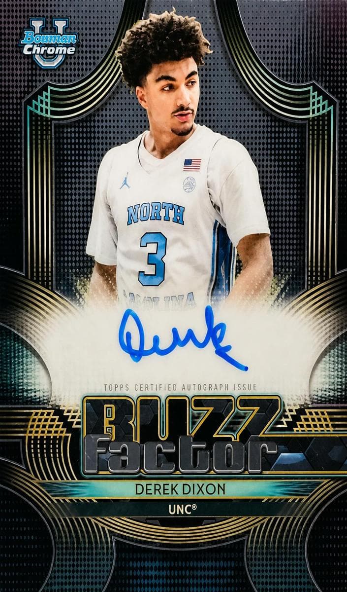Derek Dixon trading card