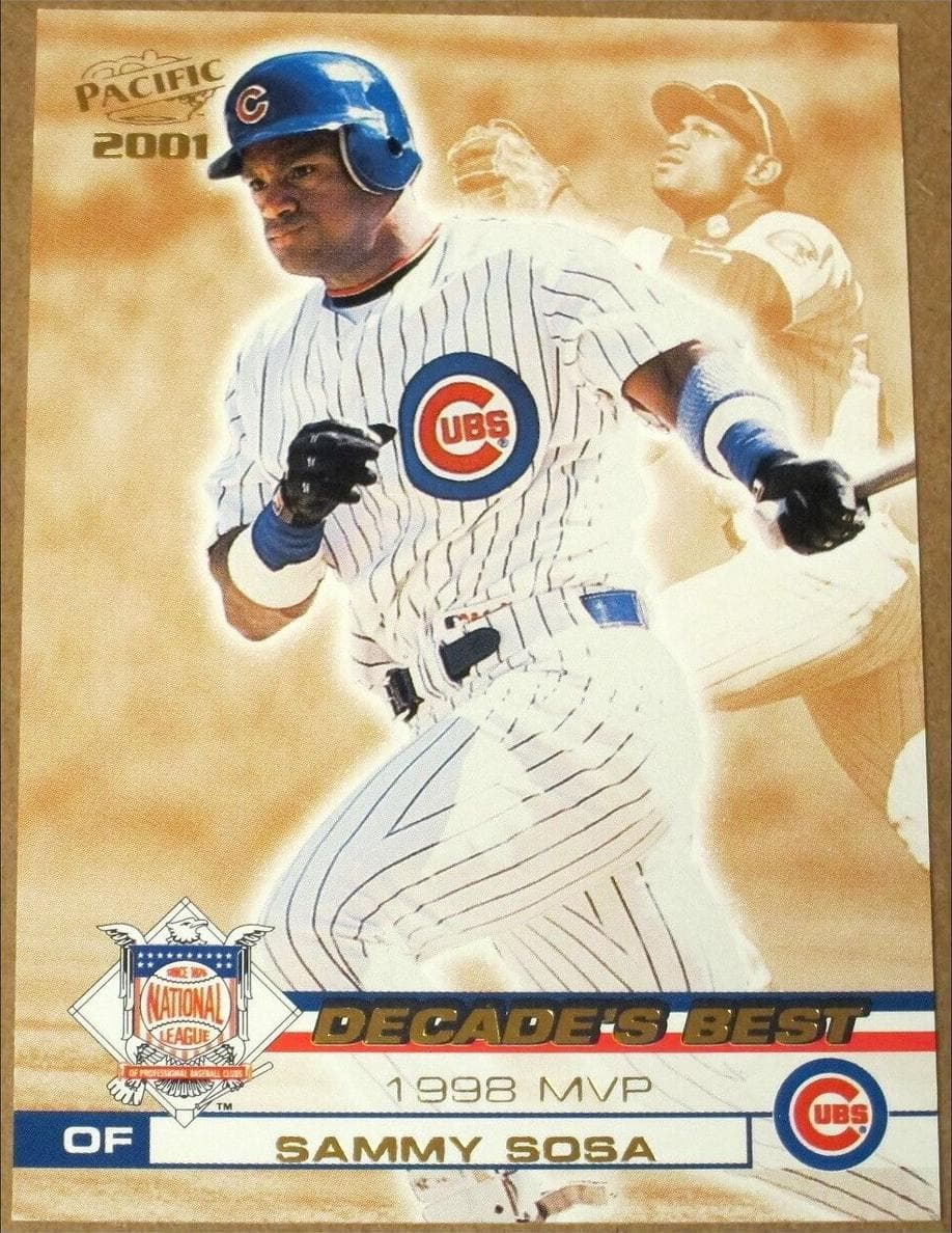 Sammy Sosa 2001 unknown Pacific