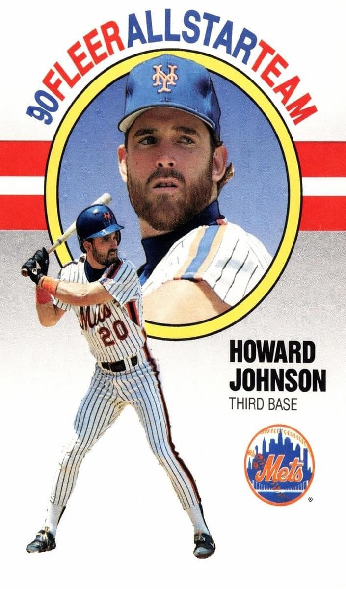 Howard Johnson 1990 fleer Fleer