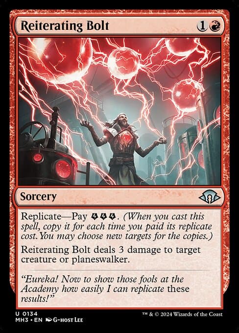 Reiterating Bolt #134