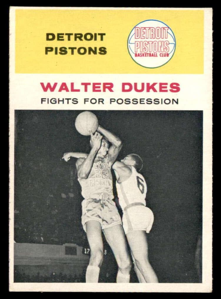 Walter Dukes 1961 fleer Fleer