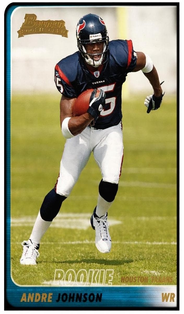 Andre Johnson trading card