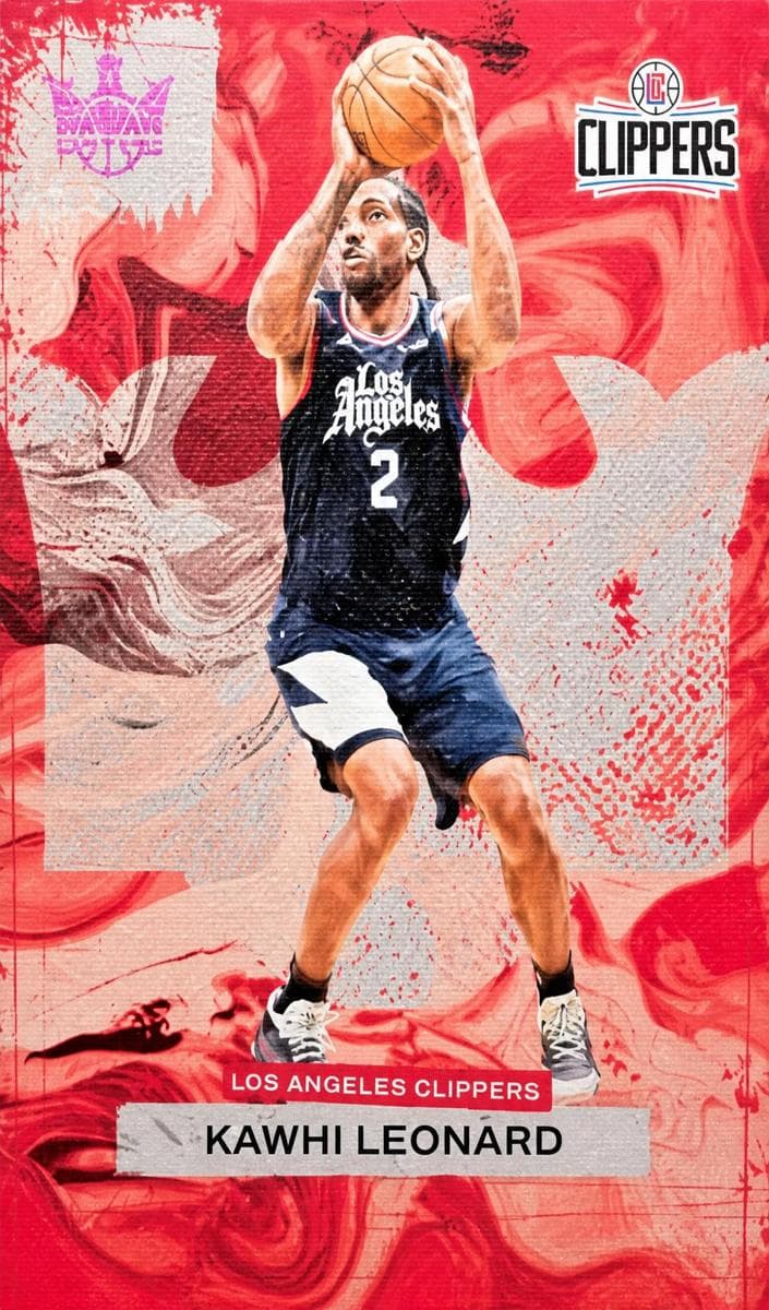 Kawhi Leonard 2023 panini Panini Court Kings