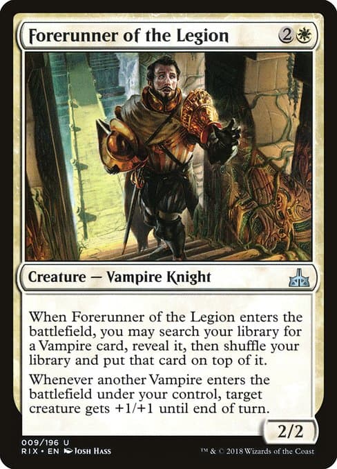 Forerunner of the Legion 2018 Magic: The Gathering Rivals of Ixalan