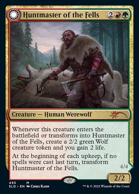 Huntmaster of the Fells // Ravager of the Fells 2019 Magic: The Gathering Secret Lair Drop