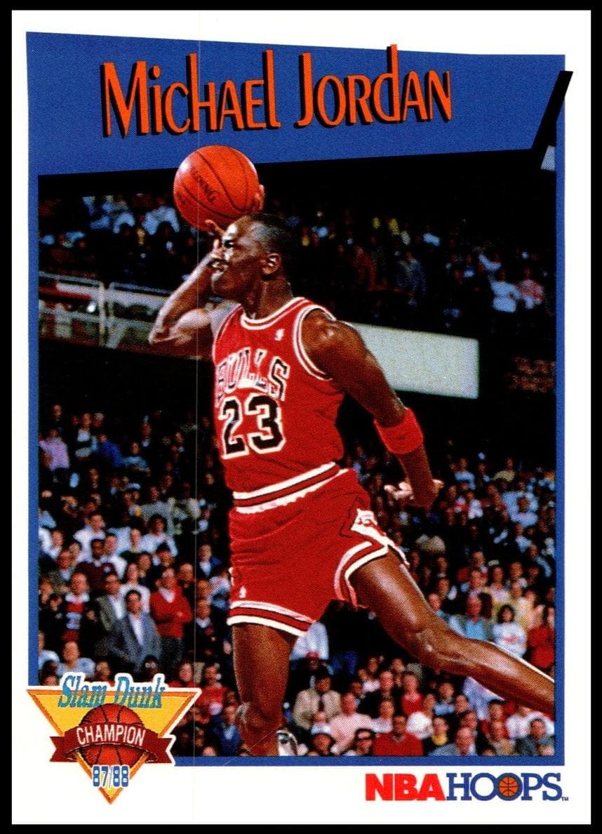 Michael Jordan 1991 panini Hoops