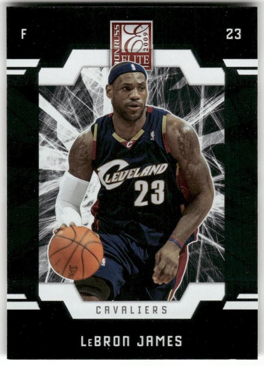 LeBron James 2009 panini