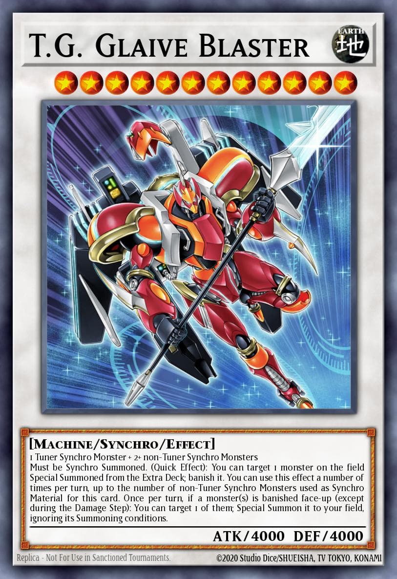 T.G. Glaive Blaster 2023 Yu-Gi-Oh! Age of Overlord