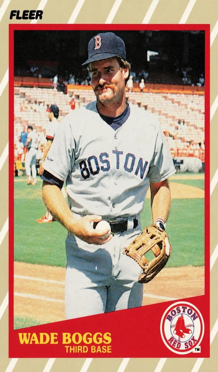 Wade Boggs 1989 topps Topps
