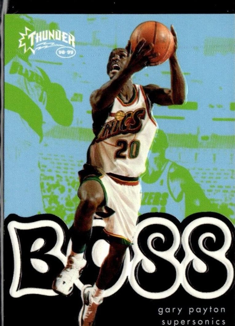 Gary Payton 1998 skybox Thunder