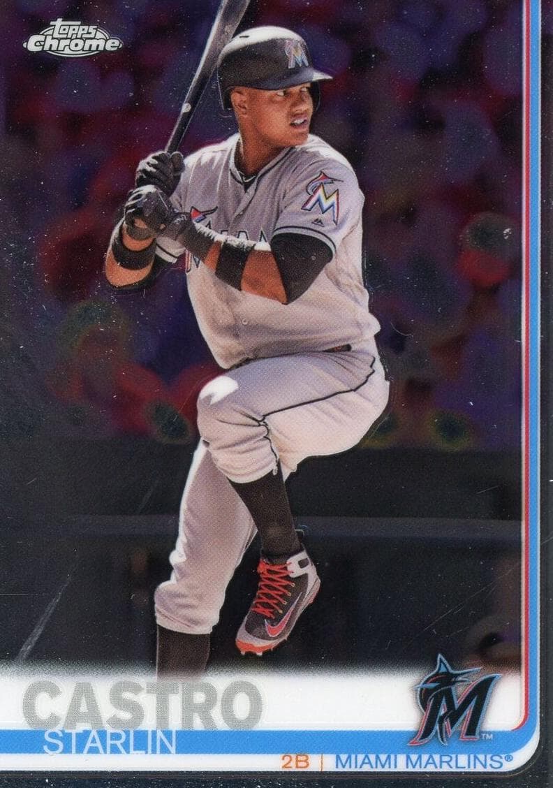 Starlin Castro 2019 topps Topps Chrome