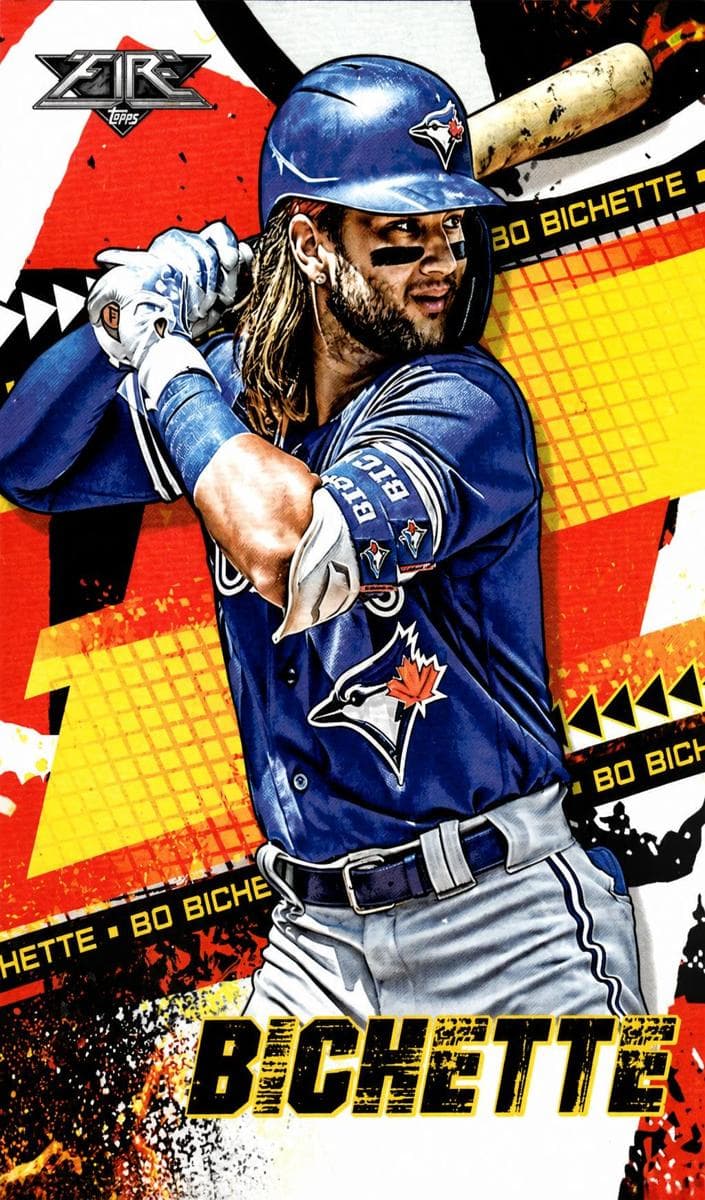 Bo Bichette 2022 topps Topps Fire