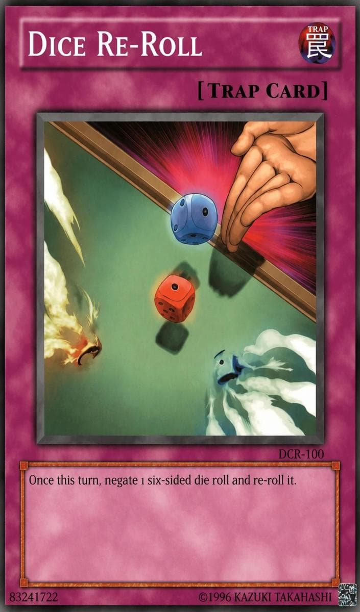 Dice Re-Roll 2003 Yu-Gi-Oh!