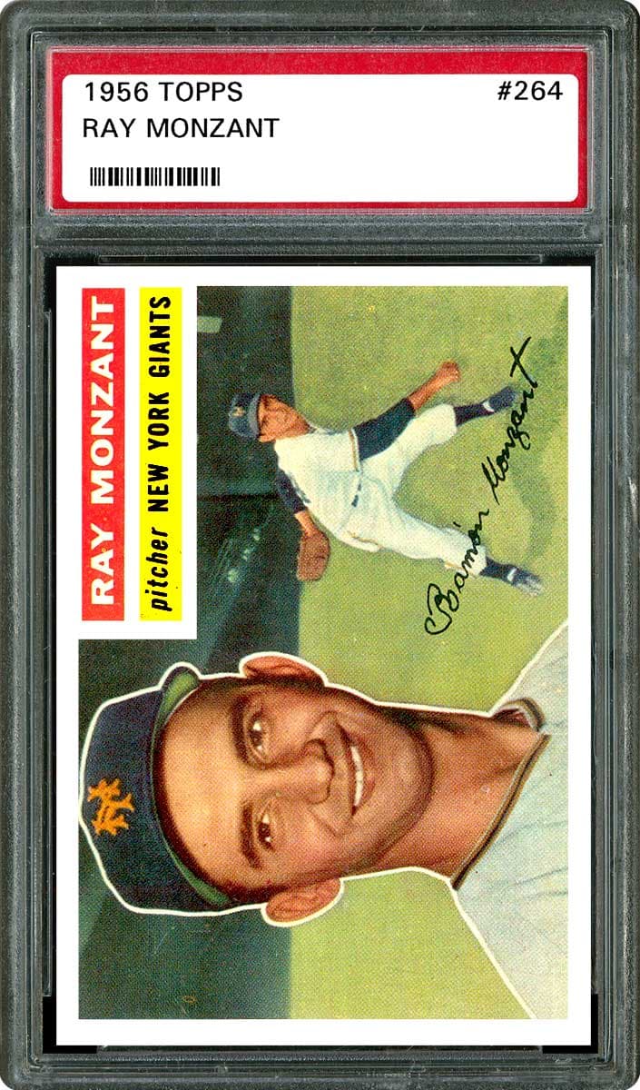 Ray Monzant 1956 topps Topps