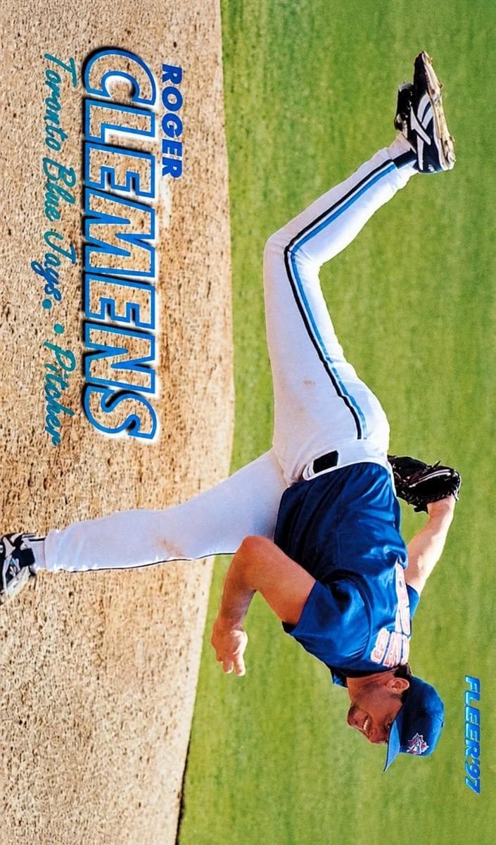 Roger Clemens 1997 fleer Fleer