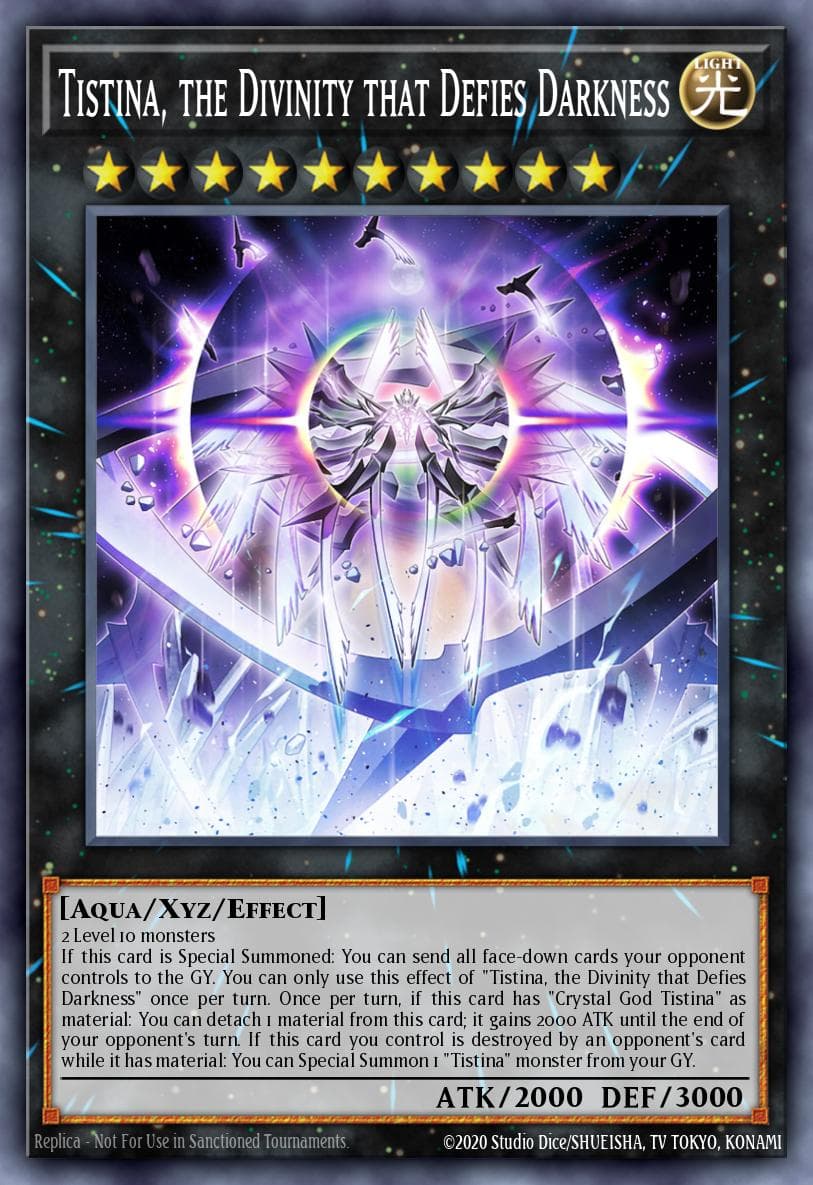 Tistina, the Divinity that Defies Darkness 2023 Yu-Gi-Oh! Age of Overlord