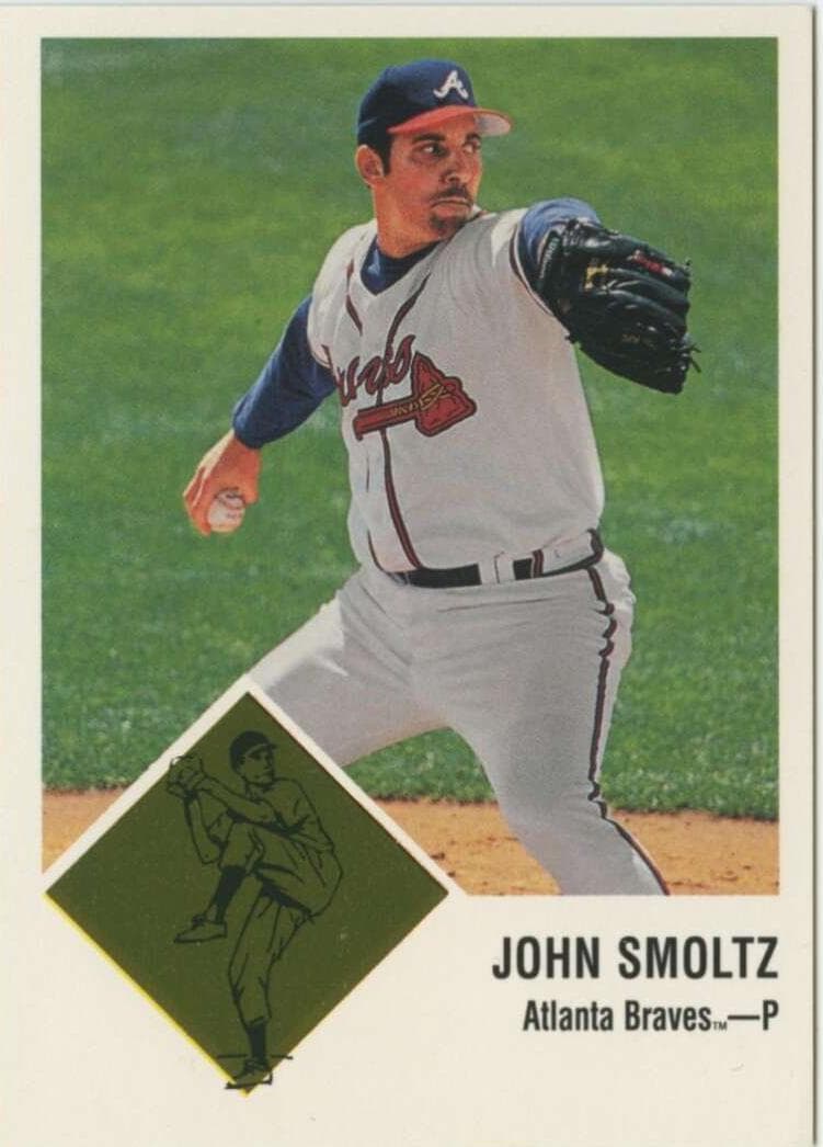 John Smoltz 1998 fleer