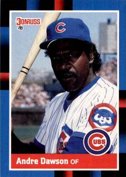 Andre Dawson 1988 panini Donruss