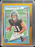 Jayden Higgins trading card