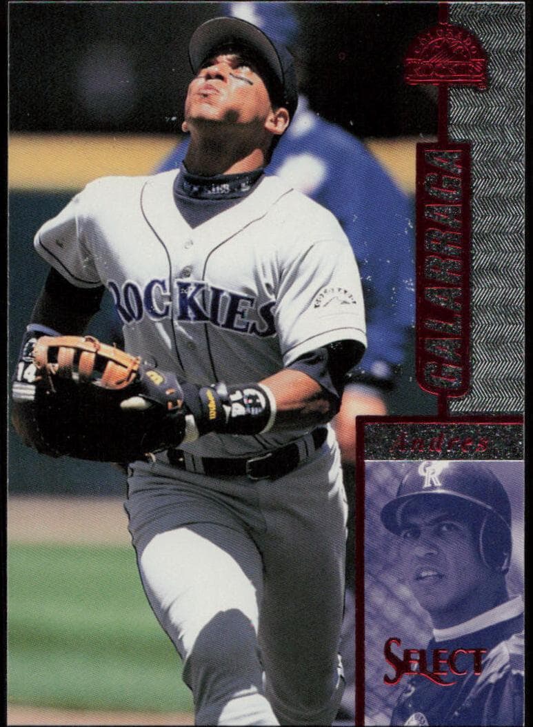 Andres Galarraga 1997 panini