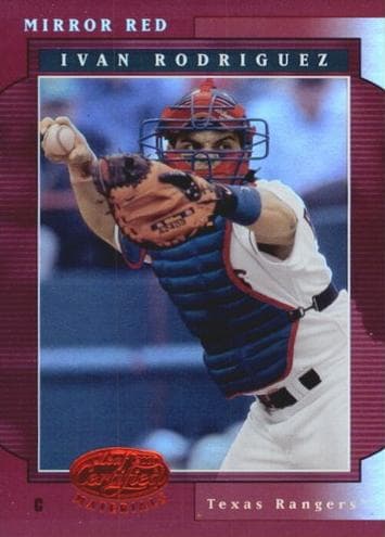 Ivan Rodriguez 2001 leaf Leaf Certified Materials