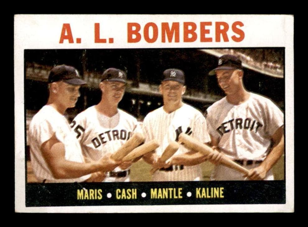 A.L. Bombers (Roger Maris / Norm Cash / Mickey Mantle / Al Kaline) #331