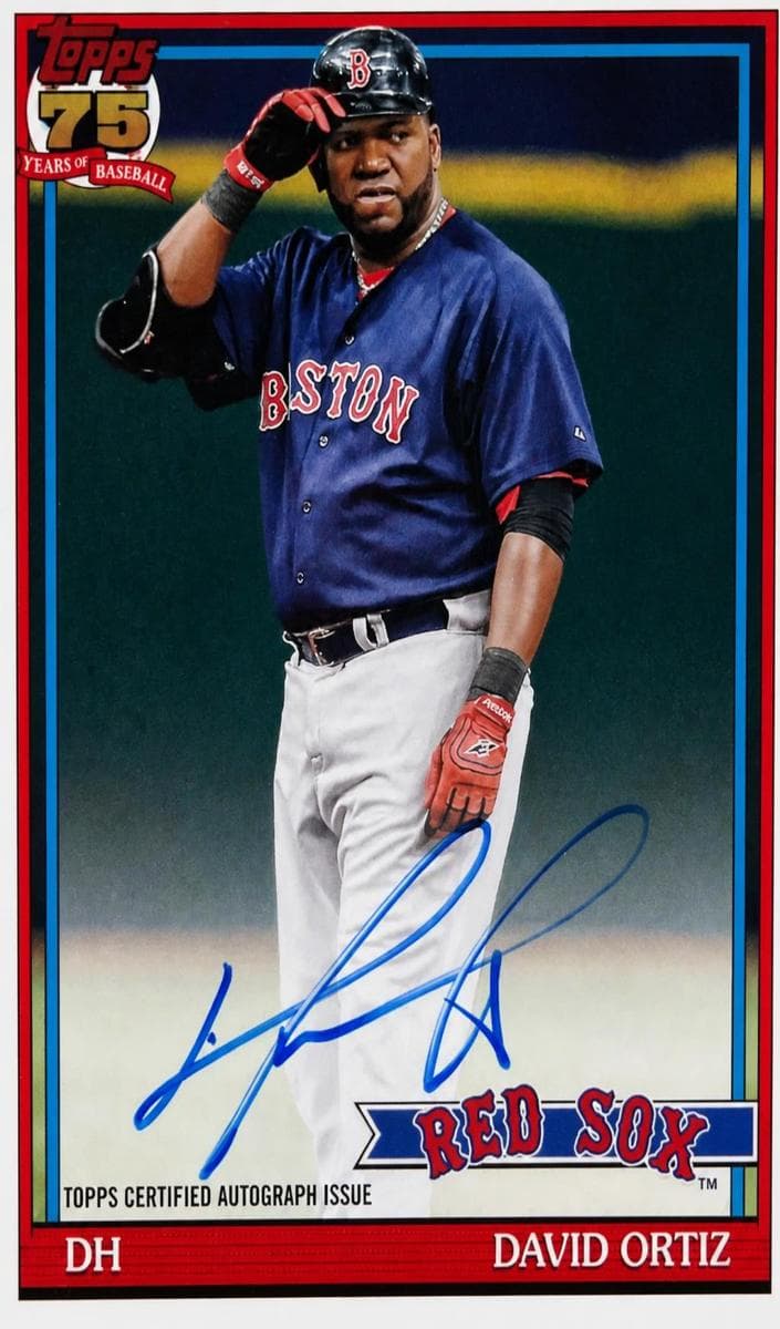 David Ortiz 2026 topps Topps