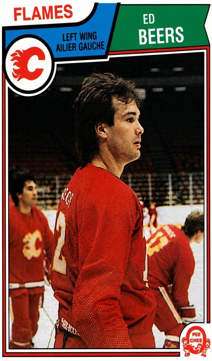 Ed Beers trading card