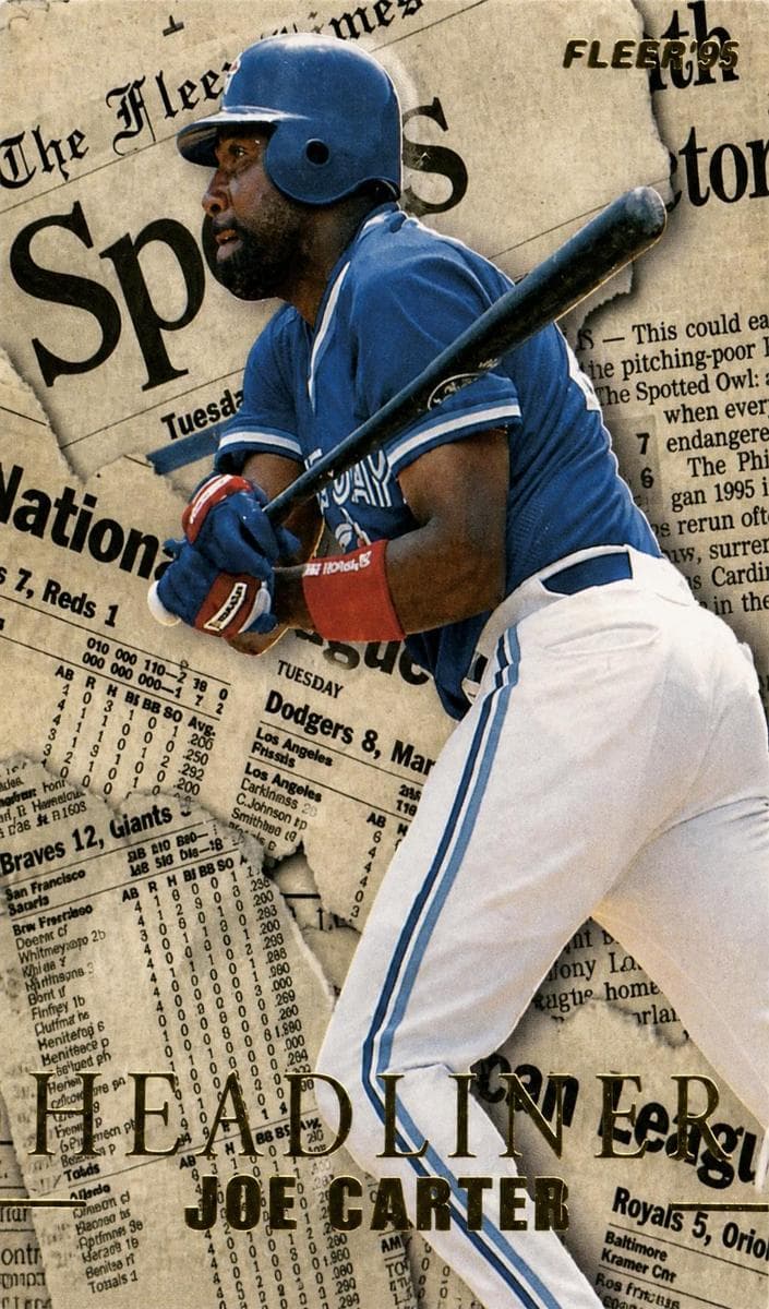 Joe Carter 1995 unknown Flair