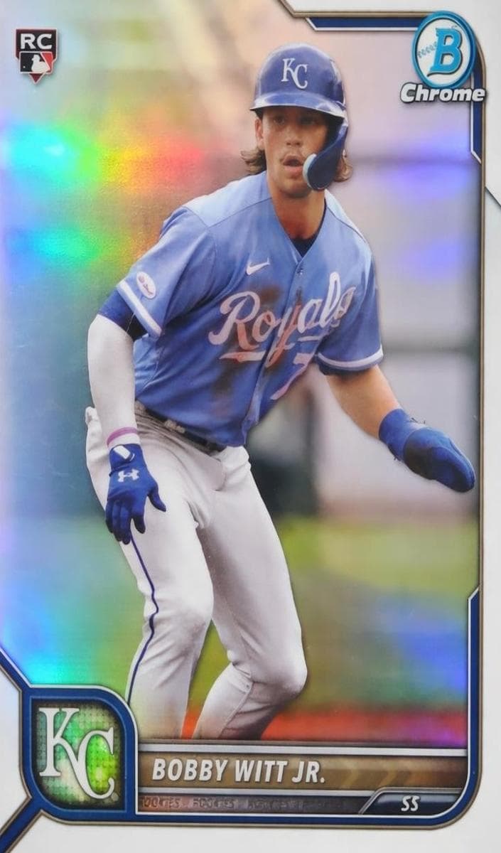 Bobby Witt Jr. 2022 bowman